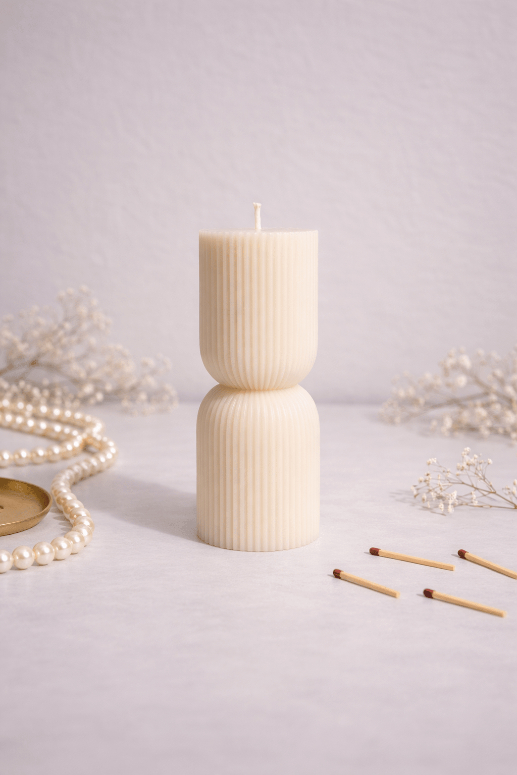 Candela Pillar M - Emèlle Handmade Candles
